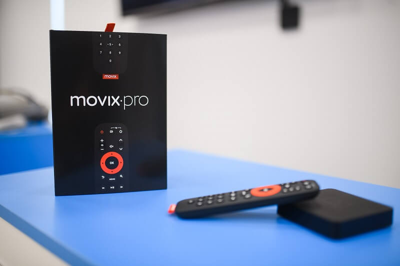 Movix Pro Voice от Дом.ру в Газопроводе 